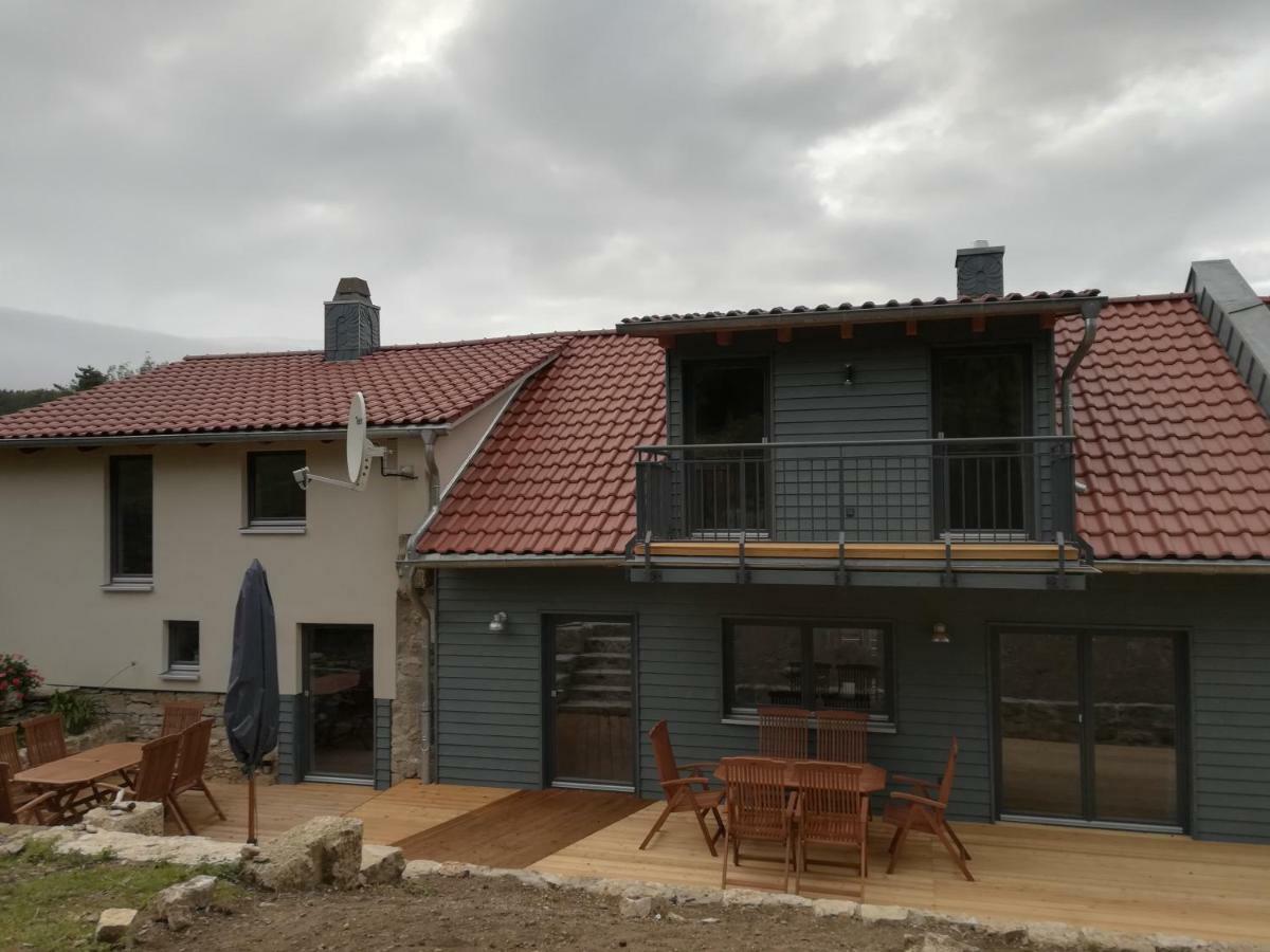 Ferienhof"Waldesel Rippersroda" Buitenkant foto